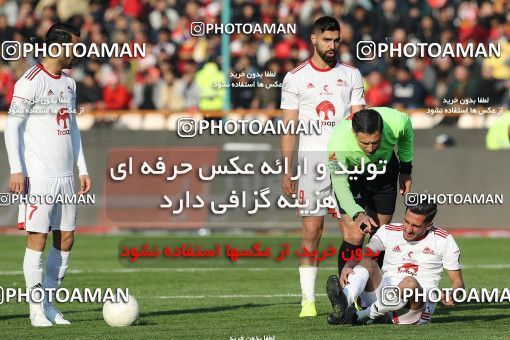 1700458, Tehran, Iran, Iran Football Pro League، Persian Gulf Cup، Week 17، Second Leg، Persepolis 2 v 0 Tractor Sazi on 2020/01/26 at Azadi Stadium