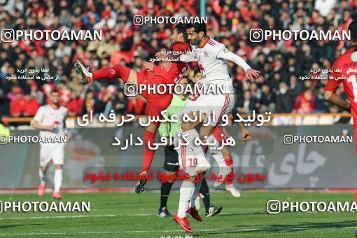 1700478, Tehran, Iran, Iran Football Pro League، Persian Gulf Cup، Week 17، Second Leg، Persepolis 2 v 0 Tractor Sazi on 2020/01/26 at Azadi Stadium