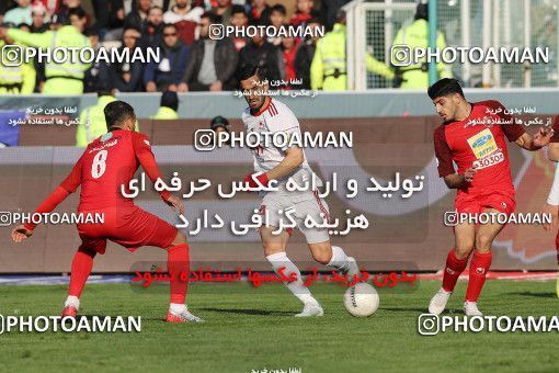 1700380, Tehran, Iran, Iran Football Pro League، Persian Gulf Cup، Week 17، Second Leg، Persepolis 2 v 0 Tractor Sazi on 2020/01/26 at Azadi Stadium