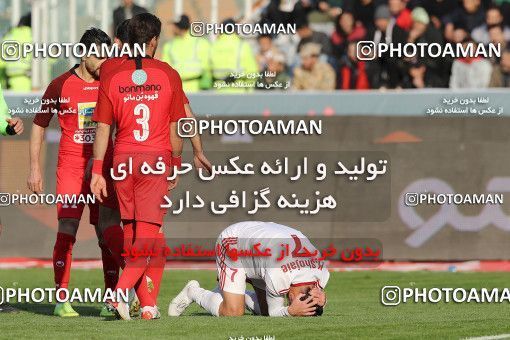 1700474, Tehran, Iran, Iran Football Pro League، Persian Gulf Cup، Week 17، Second Leg، Persepolis 2 v 0 Tractor Sazi on 2020/01/26 at Azadi Stadium