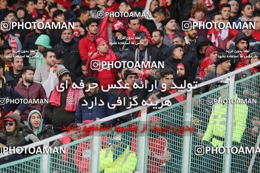 1700515, Tehran, Iran, Iran Football Pro League، Persian Gulf Cup، Week 17، Second Leg، Persepolis 2 v 0 Tractor Sazi on 2020/01/26 at Azadi Stadium