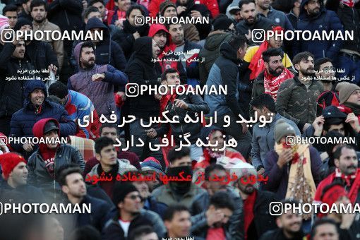 1700517, Tehran, Iran, Iran Football Pro League، Persian Gulf Cup، Week 17، Second Leg، Persepolis 2 v 0 Tractor Sazi on 2020/01/26 at Azadi Stadium