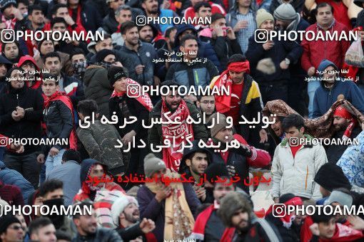 1700446, Tehran, Iran, Iran Football Pro League، Persian Gulf Cup، Week 17، Second Leg، Persepolis 2 v 0 Tractor Sazi on 2020/01/26 at Azadi Stadium
