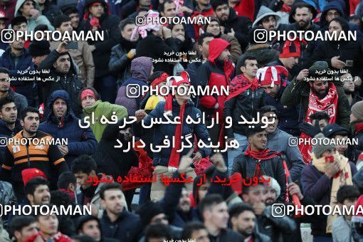 1700396, Tehran, Iran, Iran Football Pro League، Persian Gulf Cup، Week 17، Second Leg، Persepolis 2 v 0 Tractor Sazi on 2020/01/26 at Azadi Stadium
