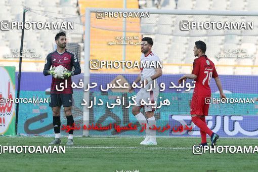 1700420, Tehran, Iran, Iran Football Pro League، Persian Gulf Cup، Week 17، Second Leg، Persepolis 2 v 0 Tractor Sazi on 2020/01/26 at Azadi Stadium