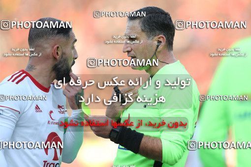 1700377, Tehran, Iran, Iran Football Pro League، Persian Gulf Cup، Week 17، Second Leg، Persepolis 2 v 0 Tractor Sazi on 2020/01/26 at Azadi Stadium