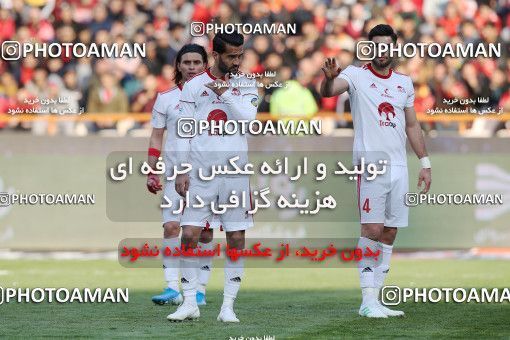 1700479, Tehran, Iran, Iran Football Pro League، Persian Gulf Cup، Week 17، Second Leg، Persepolis 2 v 0 Tractor Sazi on 2020/01/26 at Azadi Stadium