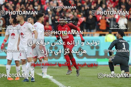 1700523, Tehran, Iran, Iran Football Pro League، Persian Gulf Cup، Week 17، Second Leg، Persepolis 2 v 0 Tractor Sazi on 2020/01/26 at Azadi Stadium