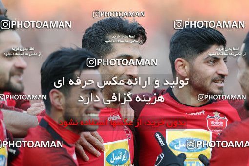 1700495, Tehran, Iran, Iran Football Pro League، Persian Gulf Cup، Week 17، Second Leg، Persepolis 2 v 0 Tractor Sazi on 2020/01/26 at Azadi Stadium