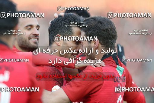 1700512, Tehran, Iran, Iran Football Pro League، Persian Gulf Cup، Week 17، Second Leg، Persepolis 2 v 0 Tractor Sazi on 2020/01/26 at Azadi Stadium