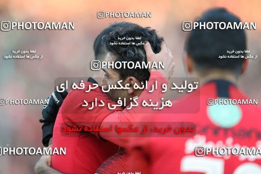 1700510, Tehran, Iran, Iran Football Pro League، Persian Gulf Cup، Week 17، Second Leg، Persepolis 2 v 0 Tractor Sazi on 2020/01/26 at Azadi Stadium
