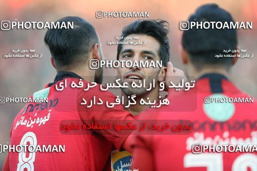 1700432, Tehran, Iran, Iran Football Pro League، Persian Gulf Cup، Week 17، Second Leg، Persepolis 2 v 0 Tractor Sazi on 2020/01/26 at Azadi Stadium