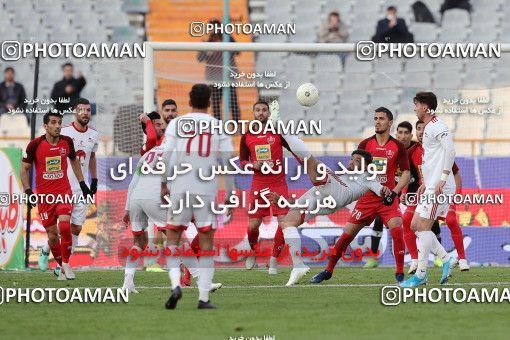 1700435, Tehran, Iran, Iran Football Pro League، Persian Gulf Cup، Week 17، Second Leg، Persepolis 2 v 0 Tractor Sazi on 2020/01/26 at Azadi Stadium