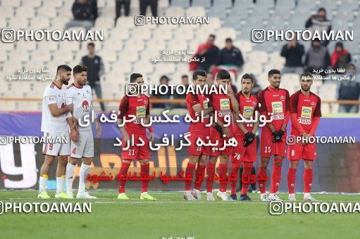 1700385, Tehran, Iran, Iran Football Pro League، Persian Gulf Cup، Week 17، Second Leg، Persepolis 2 v 0 Tractor Sazi on 2020/01/26 at Azadi Stadium