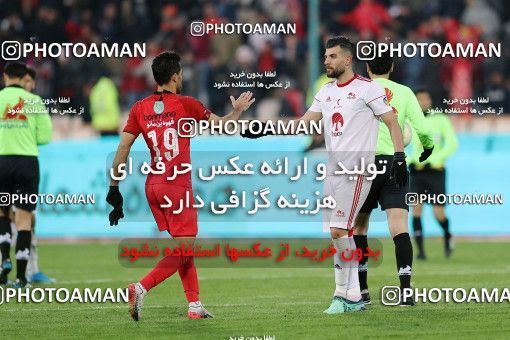 1700534, Tehran, Iran, Iran Football Pro League، Persian Gulf Cup، Week 17، Second Leg، Persepolis 2 v 0 Tractor Sazi on 2020/01/26 at Azadi Stadium