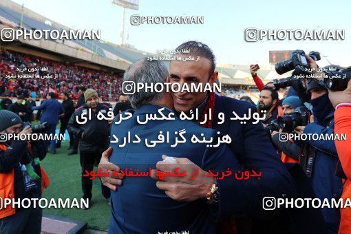 1700604, Tehran, Iran, Iran Football Pro League، Persian Gulf Cup، Week 17، Second Leg، Persepolis 2 v 0 Tractor Sazi on 2020/01/26 at Azadi Stadium