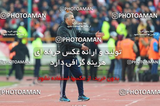 1700578, Tehran, Iran, Iran Football Pro League، Persian Gulf Cup، Week 17، Second Leg، Persepolis 2 v 0 Tractor Sazi on 2020/01/26 at Azadi Stadium