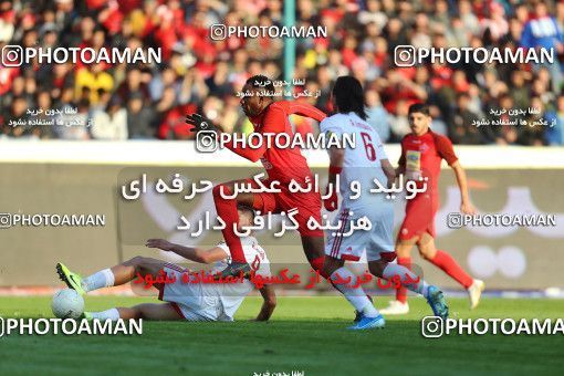1700591, Tehran, Iran, Iran Football Pro League، Persian Gulf Cup، Week 17، Second Leg، Persepolis 2 v 0 Tractor Sazi on 2020/01/26 at Azadi Stadium