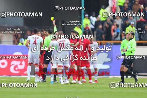 1700599, Tehran, Iran, Iran Football Pro League، Persian Gulf Cup، Week 17، Second Leg، Persepolis 2 v 0 Tractor Sazi on 2020/01/26 at Azadi Stadium