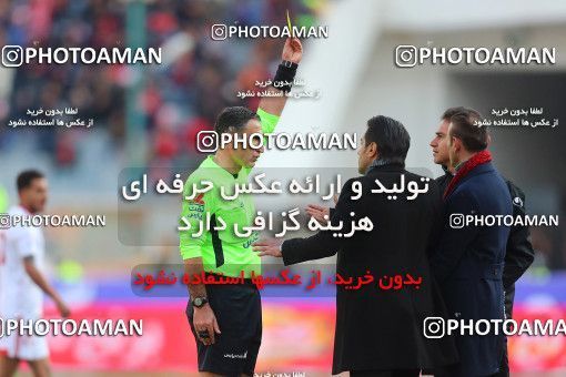 1700597, Tehran, Iran, Iran Football Pro League، Persian Gulf Cup، Week 17، Second Leg، Persepolis 2 v 0 Tractor Sazi on 2020/01/26 at Azadi Stadium