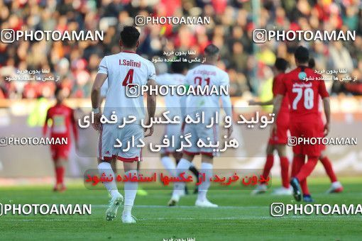 1700567, Tehran, Iran, Iran Football Pro League، Persian Gulf Cup، Week 17، Second Leg، Persepolis 2 v 0 Tractor Sazi on 2020/01/26 at Azadi Stadium