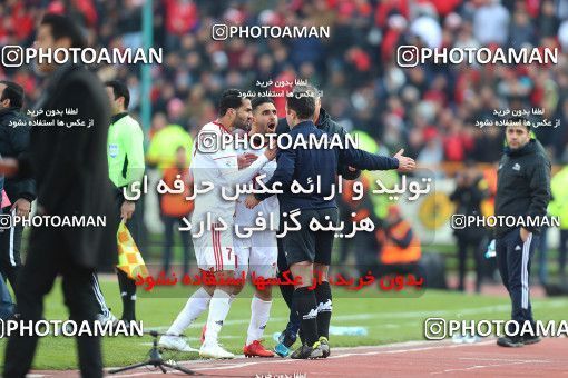 1700542, Tehran, Iran, Iran Football Pro League، Persian Gulf Cup، Week 17، Second Leg، Persepolis 2 v 0 Tractor Sazi on 2020/01/26 at Azadi Stadium