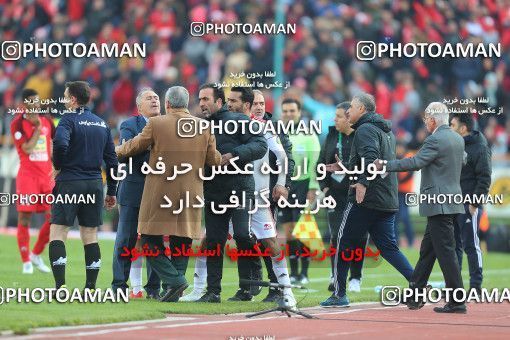 1700576, Tehran, Iran, Iran Football Pro League، Persian Gulf Cup، Week 17، Second Leg، Persepolis 2 v 0 Tractor Sazi on 2020/01/26 at Azadi Stadium