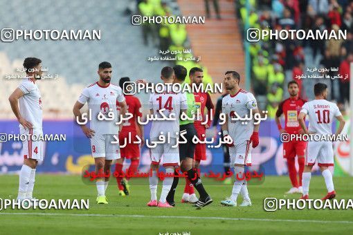 1700546, Tehran, Iran, Iran Football Pro League، Persian Gulf Cup، Week 17، Second Leg، Persepolis 2 v 0 Tractor Sazi on 2020/01/26 at Azadi Stadium