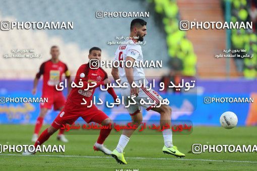 1700570, Tehran, Iran, Iran Football Pro League، Persian Gulf Cup، Week 17، Second Leg، Persepolis 2 v 0 Tractor Sazi on 2020/01/26 at Azadi Stadium