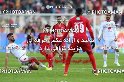 1700581, Tehran, Iran, Iran Football Pro League، Persian Gulf Cup، Week 17، Second Leg، Persepolis 2 v 0 Tractor Sazi on 2020/01/26 at Azadi Stadium