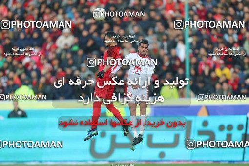 1700605, Tehran, Iran, Iran Football Pro League، Persian Gulf Cup، Week 17، Second Leg، Persepolis 2 v 0 Tractor Sazi on 2020/01/26 at Azadi Stadium