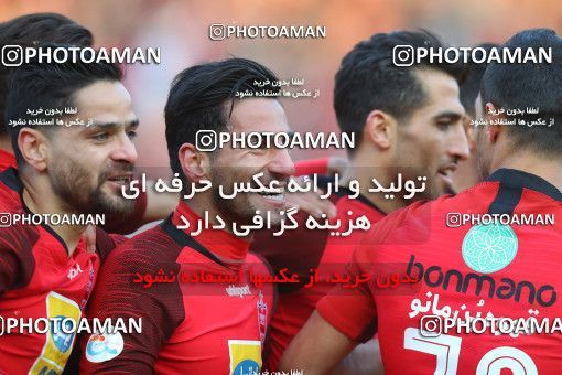 1700589, Tehran, Iran, Iran Football Pro League، Persian Gulf Cup، Week 17، Second Leg، Persepolis 2 v 0 Tractor Sazi on 2020/01/26 at Azadi Stadium