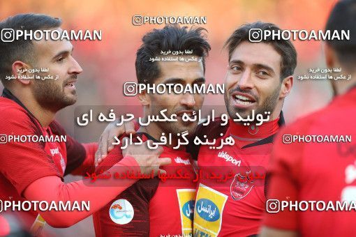 1700579, Tehran, Iran, Iran Football Pro League، Persian Gulf Cup، Week 17، Second Leg، Persepolis 2 v 0 Tractor Sazi on 2020/01/26 at Azadi Stadium