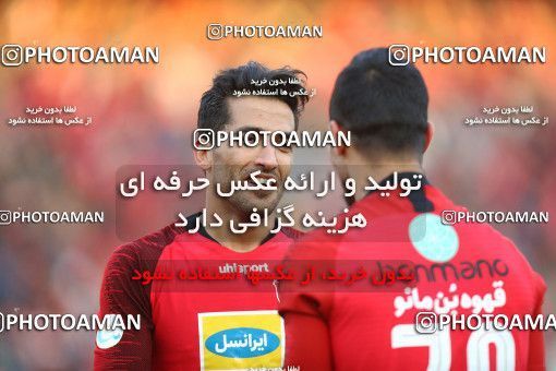 1700552, Tehran, Iran, Iran Football Pro League، Persian Gulf Cup، Week 17، Second Leg، Persepolis 2 v 0 Tractor Sazi on 2020/01/26 at Azadi Stadium