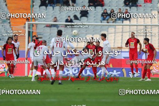 1700548, Tehran, Iran, Iran Football Pro League، Persian Gulf Cup، Week 17، Second Leg، Persepolis 2 v 0 Tractor Sazi on 2020/01/26 at Azadi Stadium