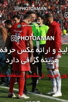 1513822, Tehran, Iran, Iran Football Pro League، Persian Gulf Cup، Week 17، Second Leg، Persepolis 2 v 0 Tractor Sazi on 2020/01/26 at Azadi Stadium