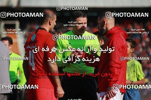 1513846, Tehran, Iran, Iran Football Pro League، Persian Gulf Cup، Week 17، Second Leg، Persepolis 2 v 0 Tractor Sazi on 2020/01/26 at Azadi Stadium