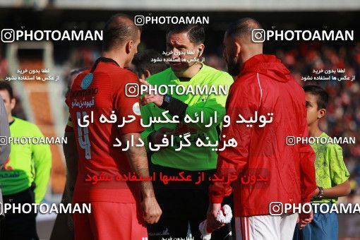 1513732, Tehran, Iran, Iran Football Pro League، Persian Gulf Cup، Week 17، Second Leg، Persepolis 2 v 0 Tractor Sazi on 2020/01/26 at Azadi Stadium