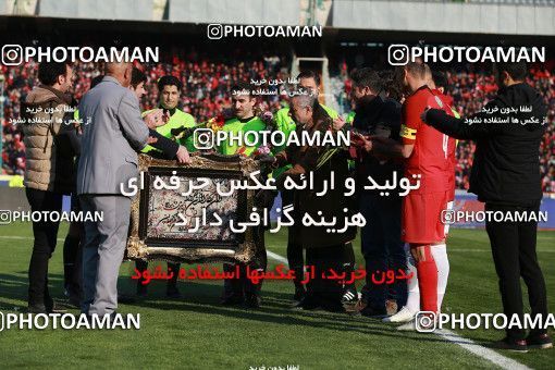 1513731, Tehran, Iran, Iran Football Pro League، Persian Gulf Cup، Week 17، Second Leg، Persepolis 2 v 0 Tractor Sazi on 2020/01/26 at Azadi Stadium