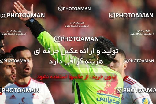 1513862, Tehran, Iran, Iran Football Pro League، Persian Gulf Cup، Week 17، Second Leg، Persepolis 2 v 0 Tractor Sazi on 2020/01/26 at Azadi Stadium
