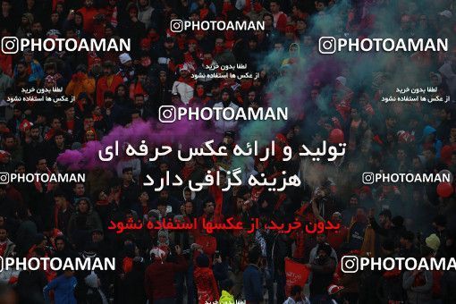 1513757, Tehran, Iran, Iran Football Pro League، Persian Gulf Cup، Week 17، Second Leg، Persepolis 2 v 0 Tractor Sazi on 2020/01/26 at Azadi Stadium