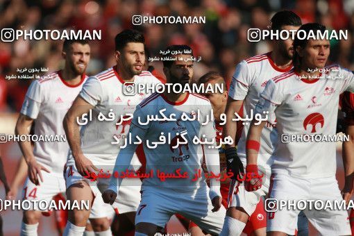 1513836, Tehran, Iran, Iran Football Pro League، Persian Gulf Cup، Week 17، Second Leg، Persepolis 2 v 0 Tractor Sazi on 2020/01/26 at Azadi Stadium