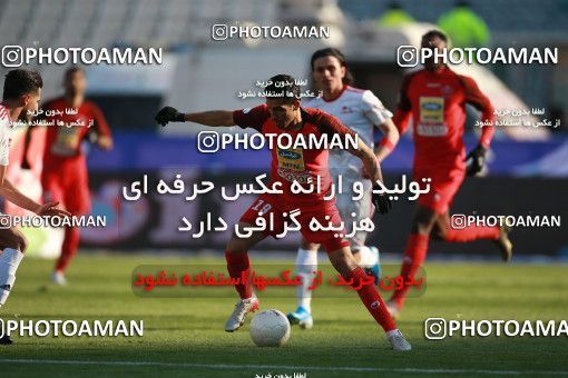 1513833, Tehran, Iran, Iran Football Pro League، Persian Gulf Cup، Week 17، Second Leg، Persepolis 2 v 0 Tractor Sazi on 2020/01/26 at Azadi Stadium
