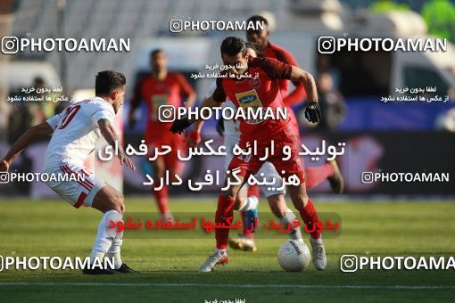 1513861, Tehran, Iran, Iran Football Pro League، Persian Gulf Cup، Week 17، Second Leg، Persepolis 2 v 0 Tractor Sazi on 2020/01/26 at Azadi Stadium