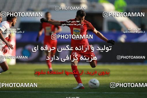 1513820, Tehran, Iran, Iran Football Pro League، Persian Gulf Cup، Week 17، Second Leg، Persepolis 2 v 0 Tractor Sazi on 2020/01/26 at Azadi Stadium