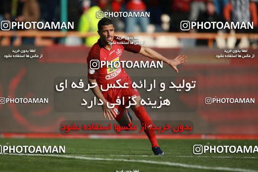 1513880, Tehran, Iran, Iran Football Pro League، Persian Gulf Cup، Week 17، Second Leg، Persepolis 2 v 0 Tractor Sazi on 2020/01/26 at Azadi Stadium