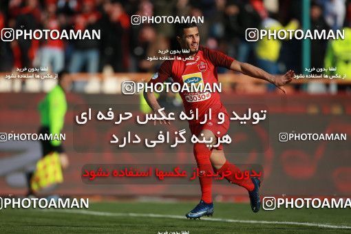 1513756, Tehran, Iran, Iran Football Pro League، Persian Gulf Cup، Week 17، Second Leg، Persepolis 2 v 0 Tractor Sazi on 2020/01/26 at Azadi Stadium