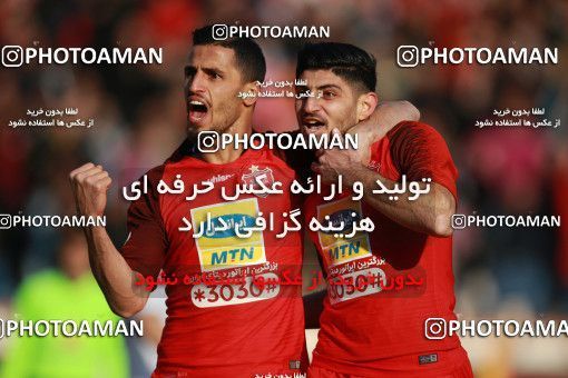 1514016, Tehran, Iran, Iran Football Pro League، Persian Gulf Cup، Week 17، Second Leg، Persepolis 2 v 0 Tractor Sazi on 2020/01/26 at Azadi Stadium