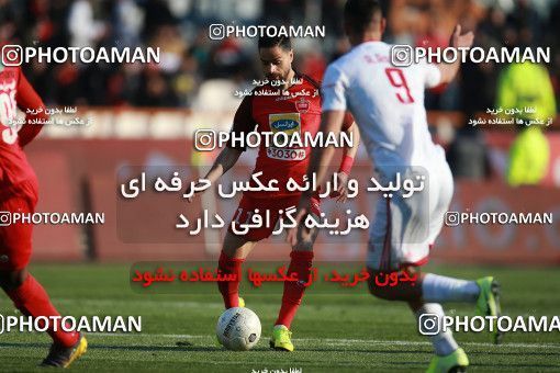 1513886, Tehran, Iran, Iran Football Pro League، Persian Gulf Cup، Week 17، Second Leg، Persepolis 2 v 0 Tractor Sazi on 2020/01/26 at Azadi Stadium