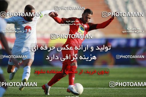 1514033, Iran Football Pro League، Persian Gulf Cup، Week 17، Second Leg، 2020/01/26، Tehran، Azadi Stadium، Persepolis 2 - 0 Tractor Sazi
